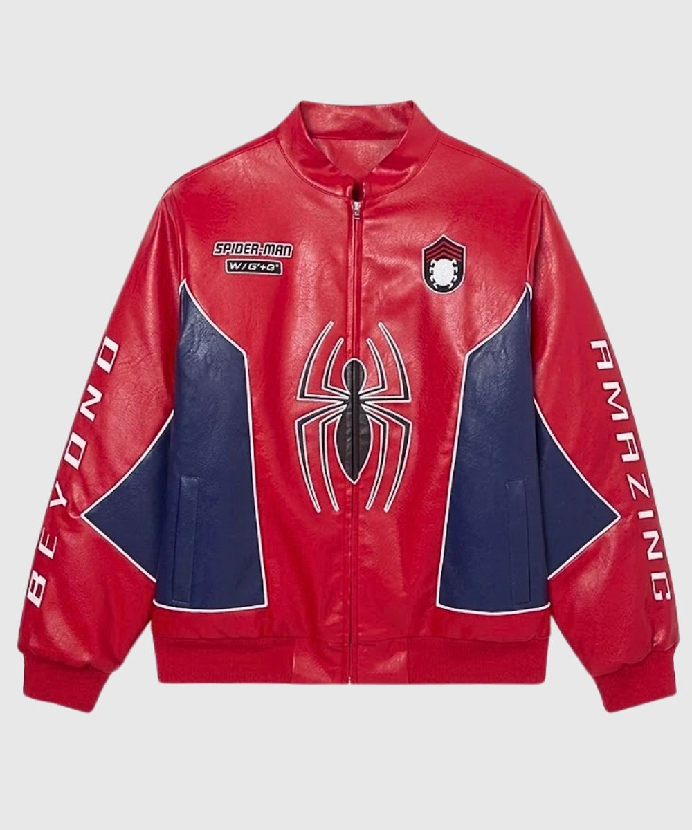 Cristian Andres Spider-Man Leather Jacket