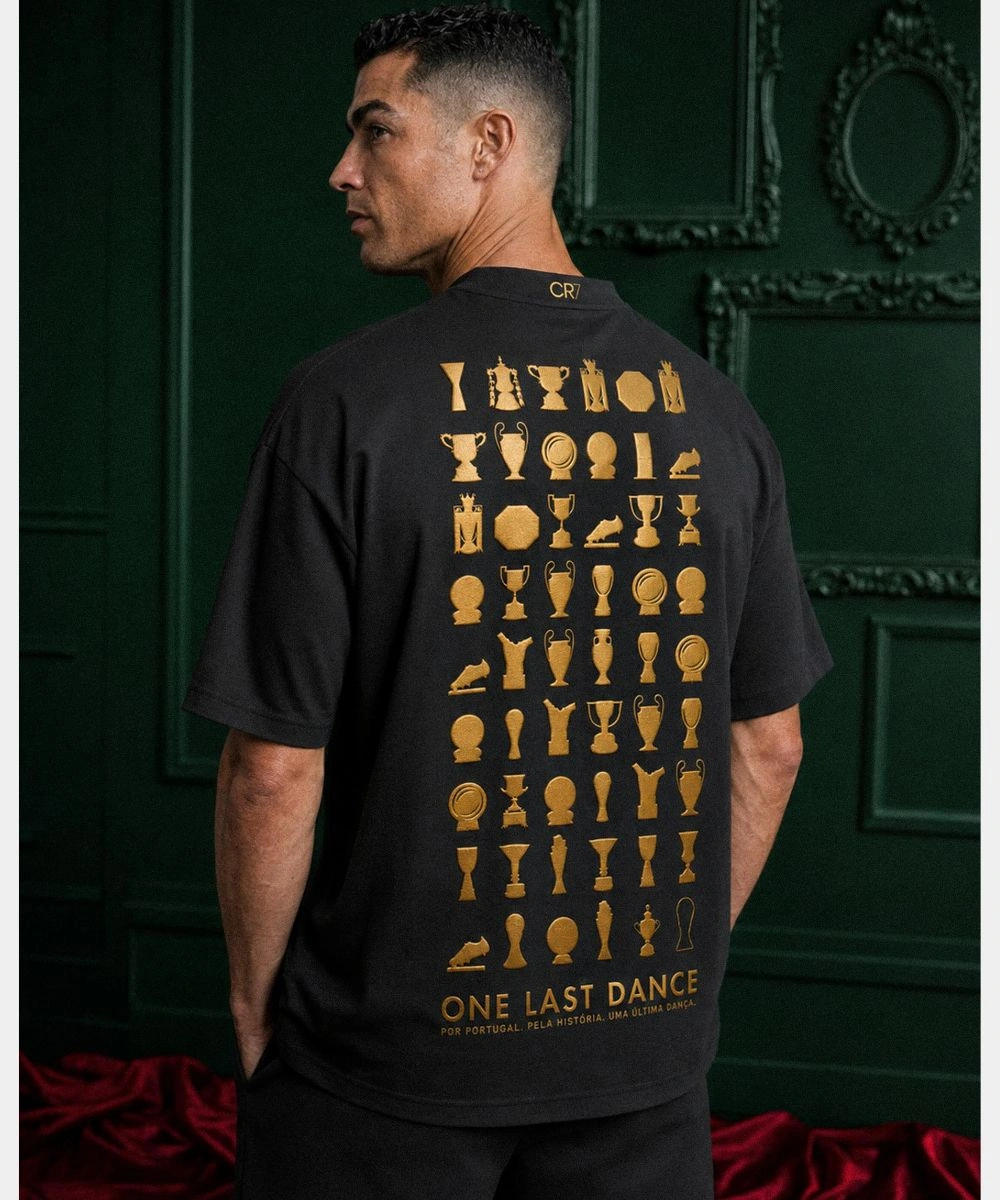 Cristiano Ronaldo Nike x Portugal FIFA World Cup 2026 One Last Dance T-Shirt Black