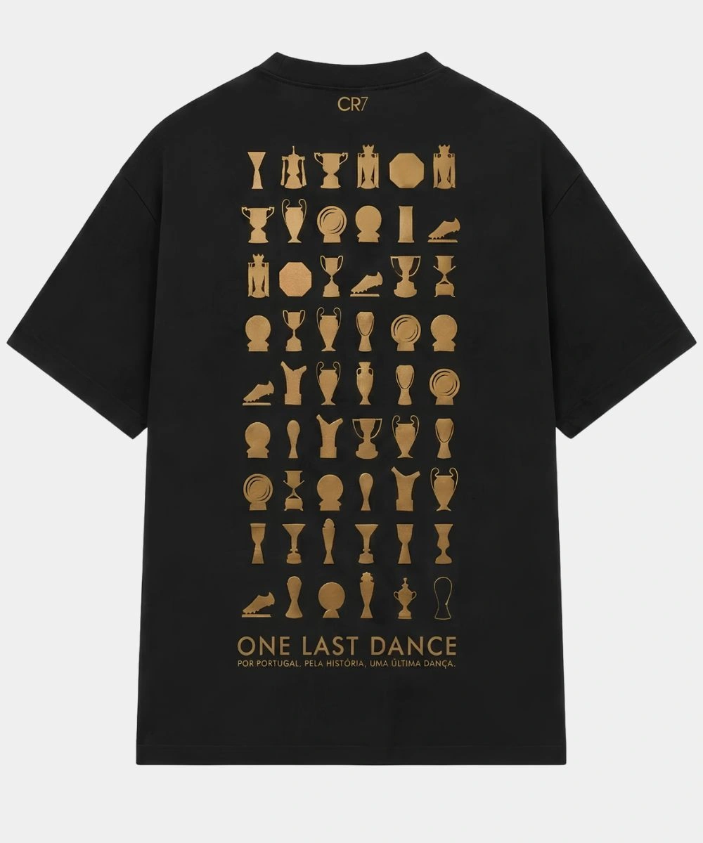 Cristiano Ronaldo One Last Dance Shirt Black