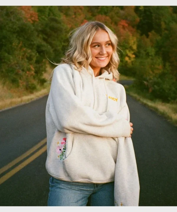 Dandy Starbucks Gift Giving Oversized Lux Hoodie Grey