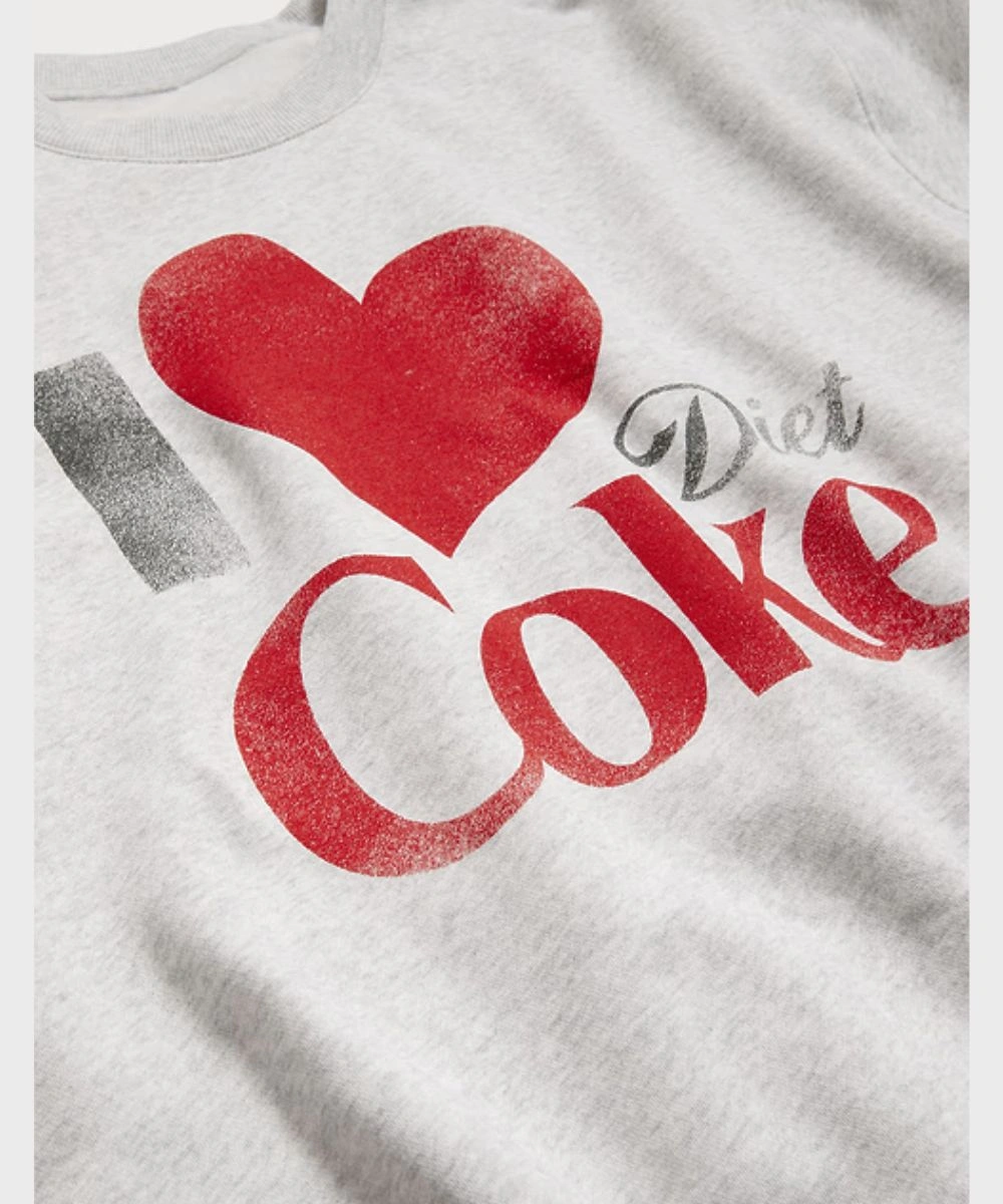 Diet Coke Sweatshirt Grey