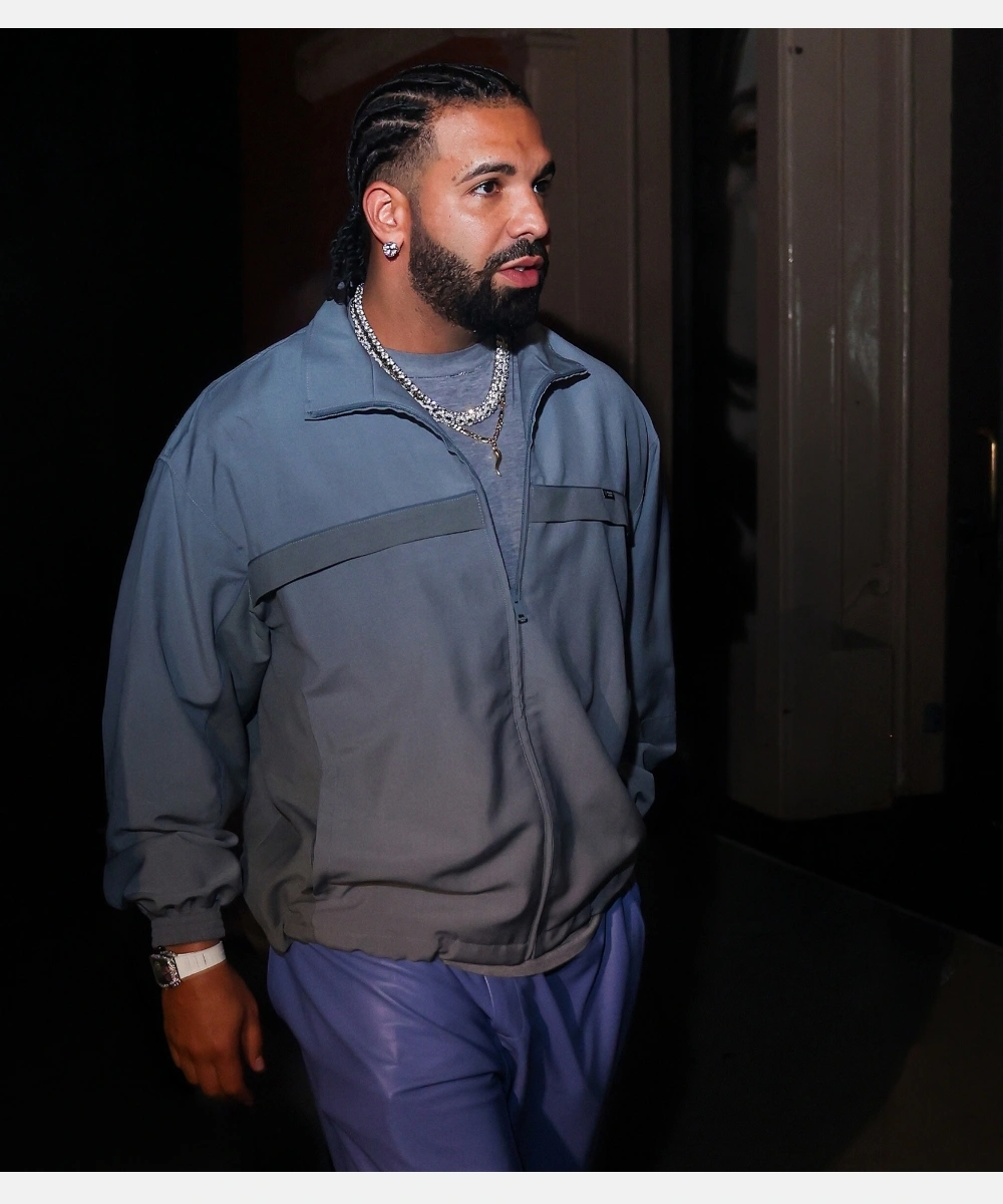 Drake New York City Prada Grey Jacket