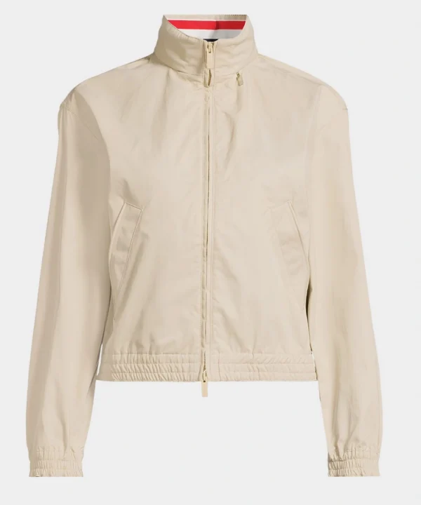 FIFA World Cup 2026 Melania Trump Thom Browne Nylon Tech Track Jacket Beige