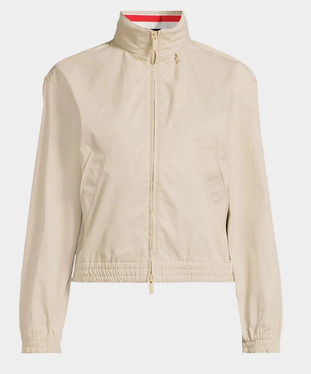 FIFA World Cup 2026 Melania Trump Thom Browne Nylon Tech Track Jacket Beige