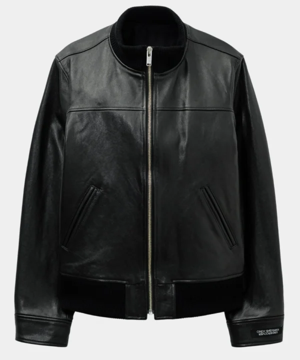 HBX Cindy Sherman Untitled 16 Black Leather Jacket