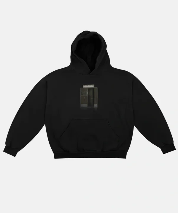 LEVITICUS Photo Booth Black Hoodie For Men & Women