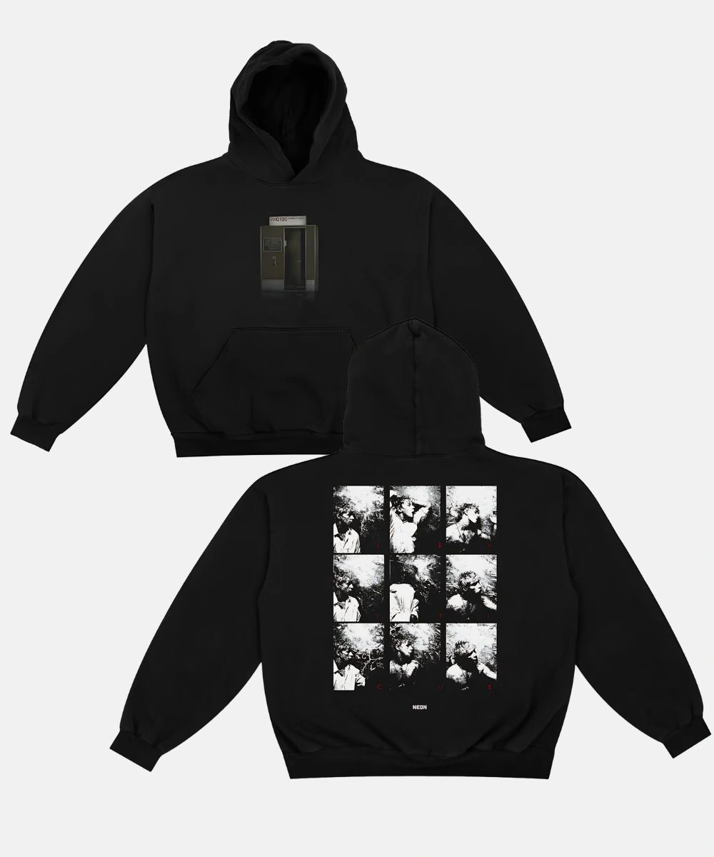 LEVITICUS Photo Booth Black Hoodie