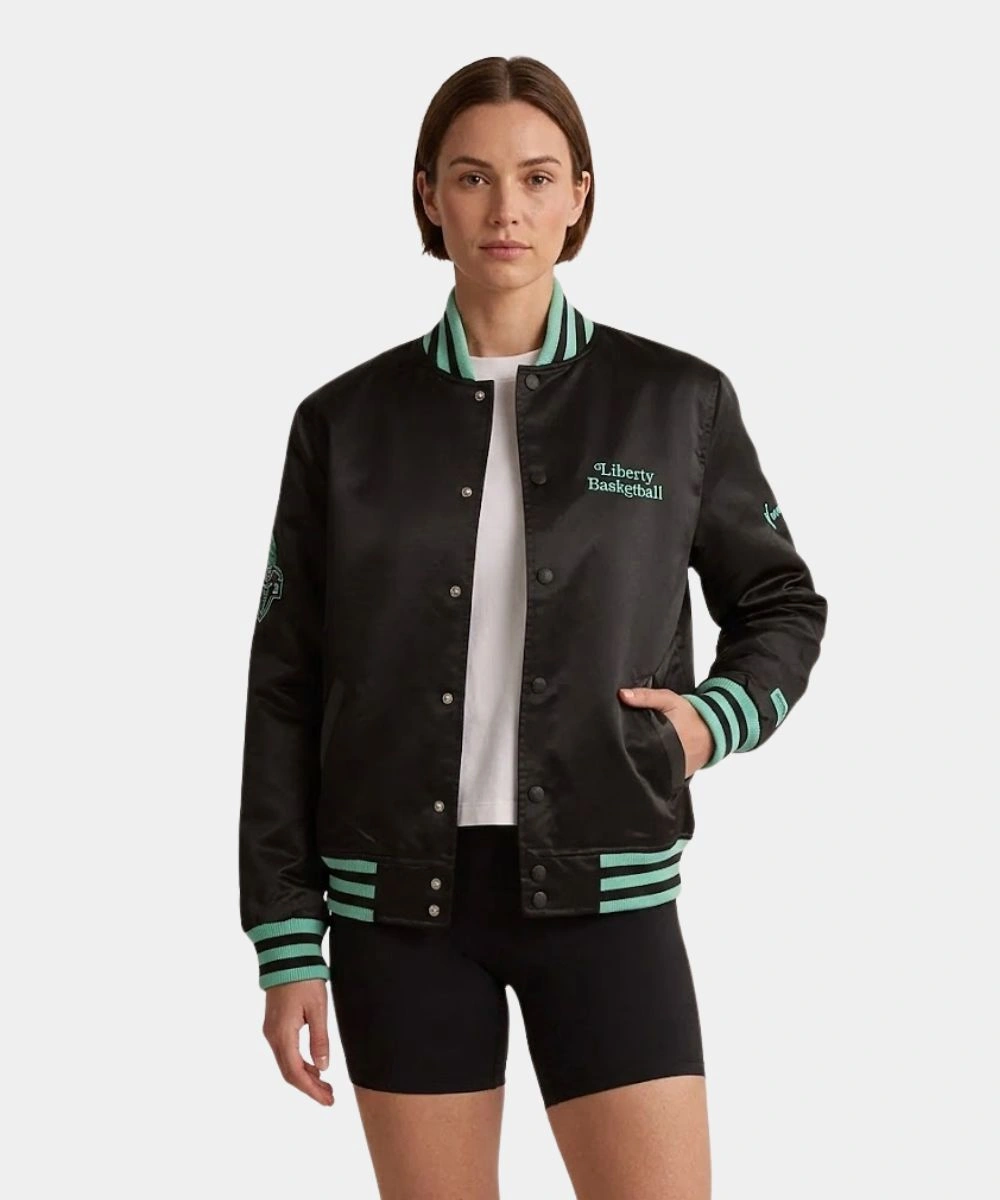 Liberty Twin Flame Varsity Jacket Women's