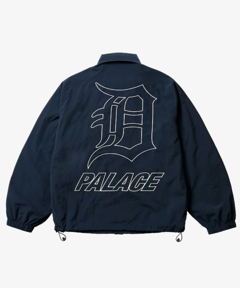 Men's Palace Detroit Tigers 2026 Coach Jacket Blue