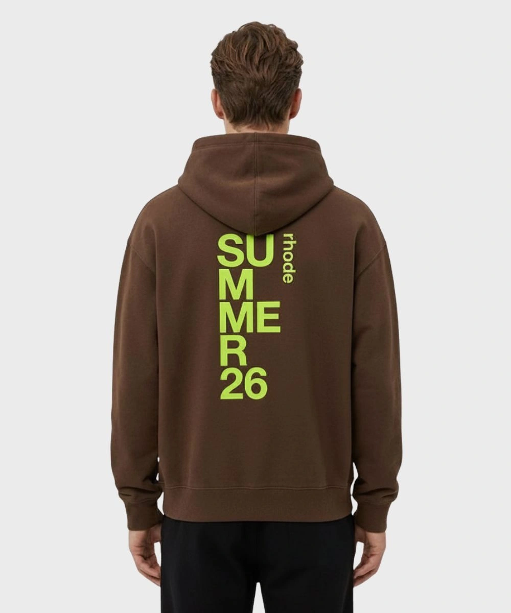 Men's Rhode Dallas Brown Hoodie