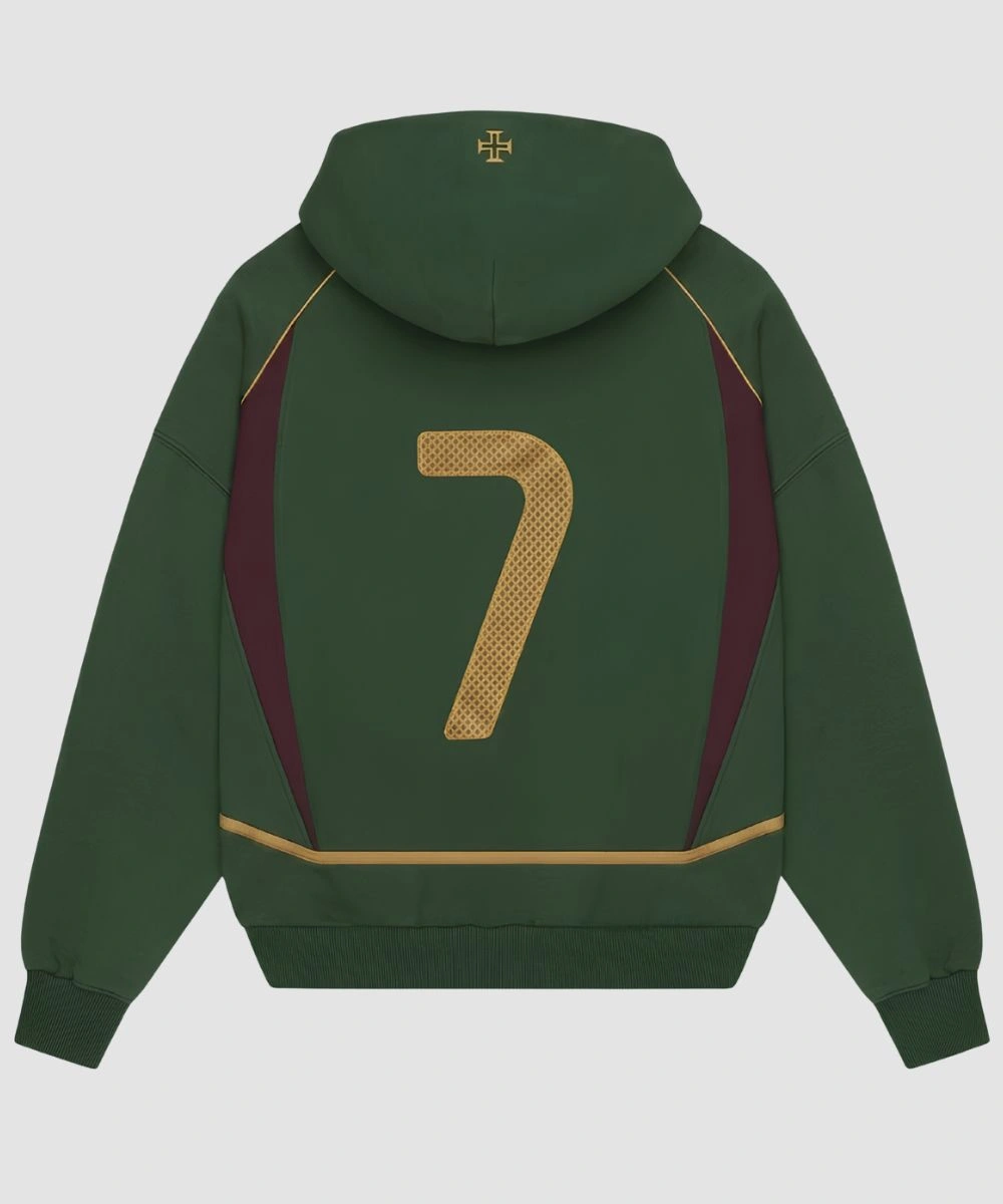 Nike x Cristiano Ronaldo FIFA World Cup 2026 One Last Dance Zip Up Portugal Hoodie Green