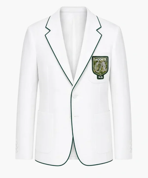 Novak Djokovic Wimbledon White Blazer