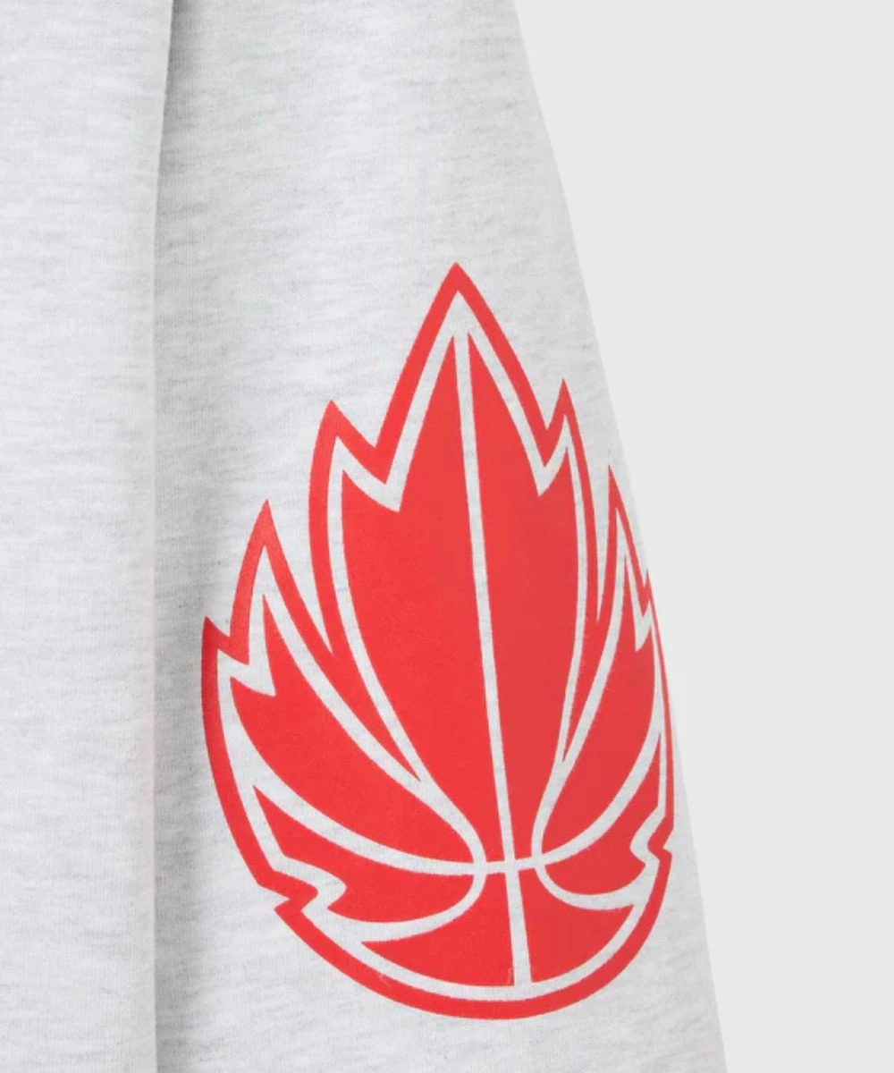 OVO Canada Basketball Grey Hoodie