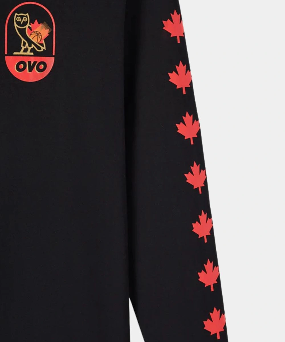 October's Very Own Canada Basketball Long-Sleeve T-Shirt