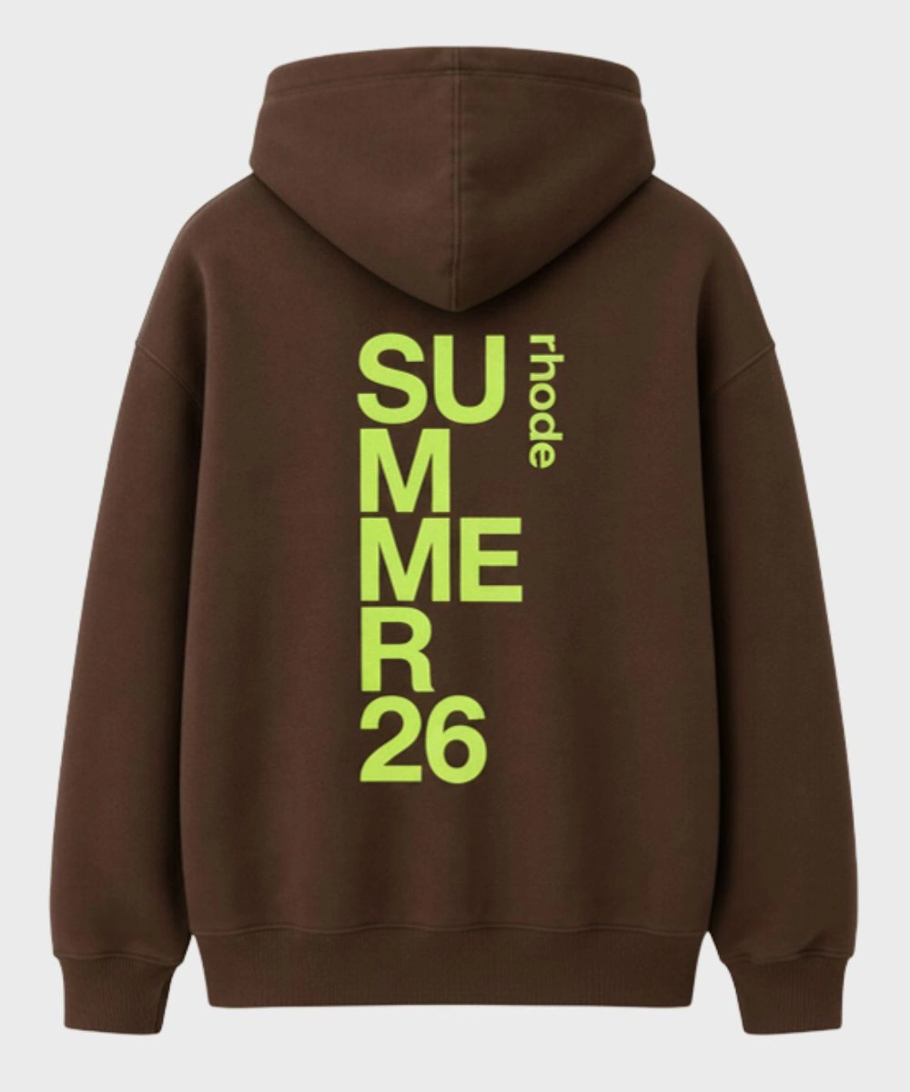 Rhode Dallas Hoodie Brown