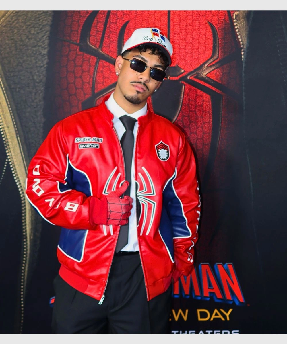 Spider-Man Brand New Day Premiere Cristian Andres Spider-Man Jacket Red & Blue