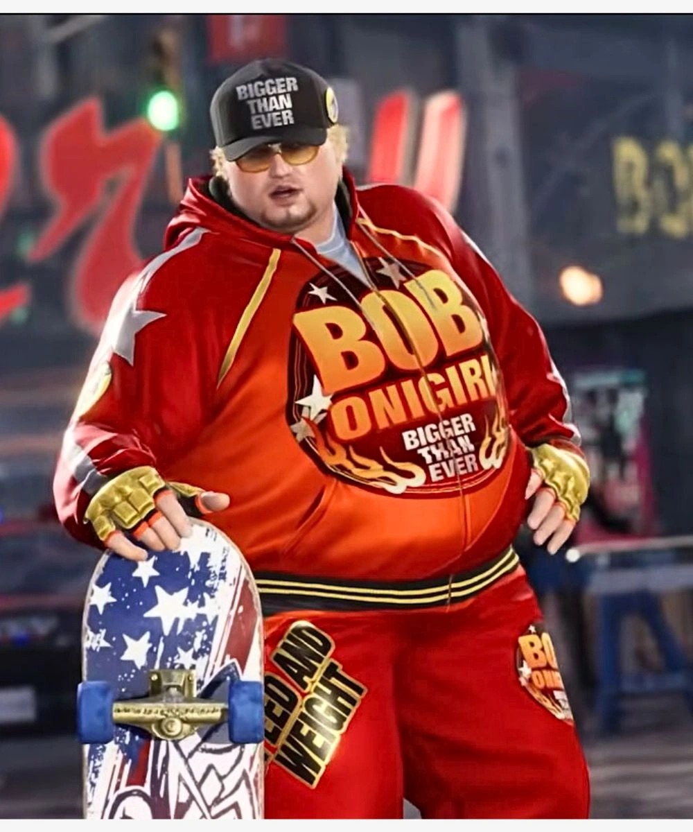 Tekken 8 BOB ONIGIRI Hoodie