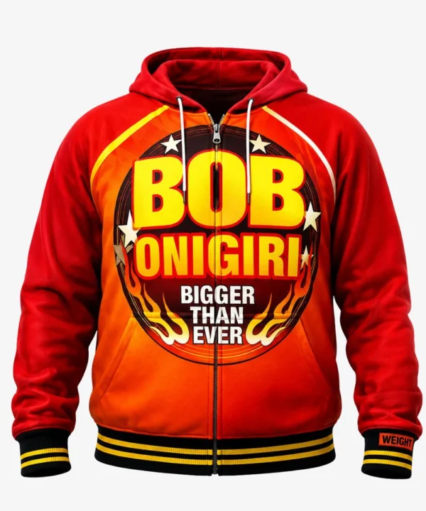 Tekken 8 Season 3 BOB ONIGIRI Red Hoodie For Men & Women