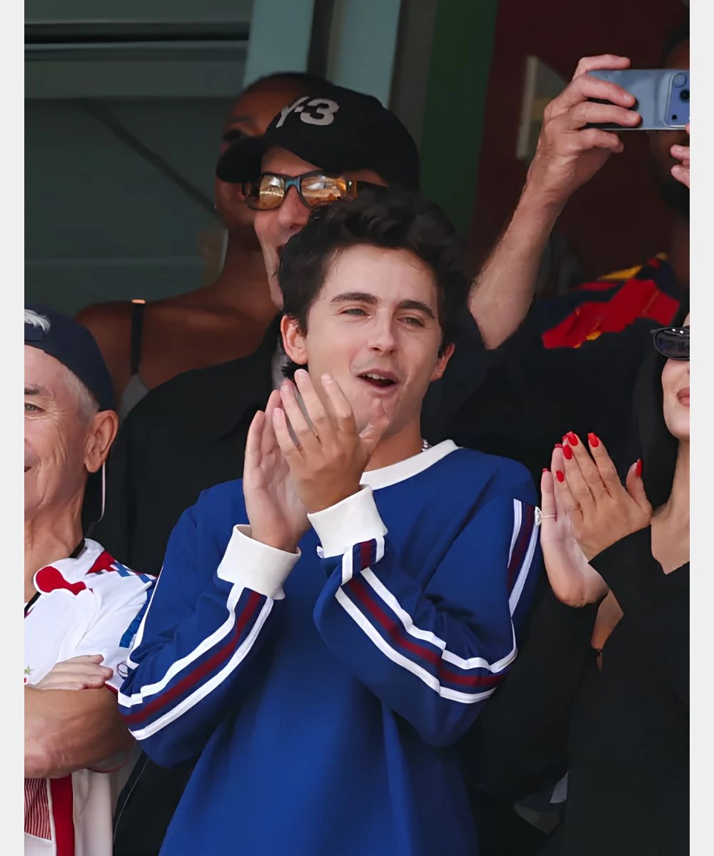 Timothee Chalamet FIFA World Cup 2026 Sweatshirt Blue & White