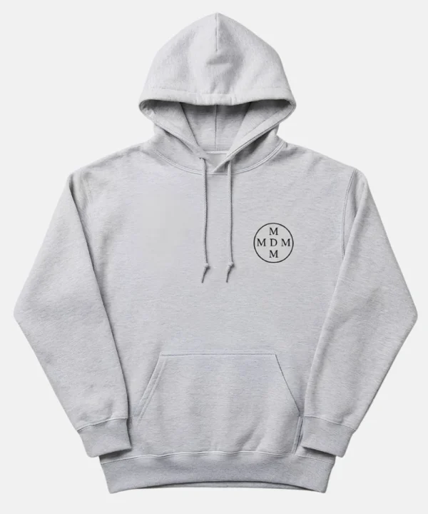 Unisex Maison de Monaco The Amore Grey Pullover Fleece Hoodie For Sale