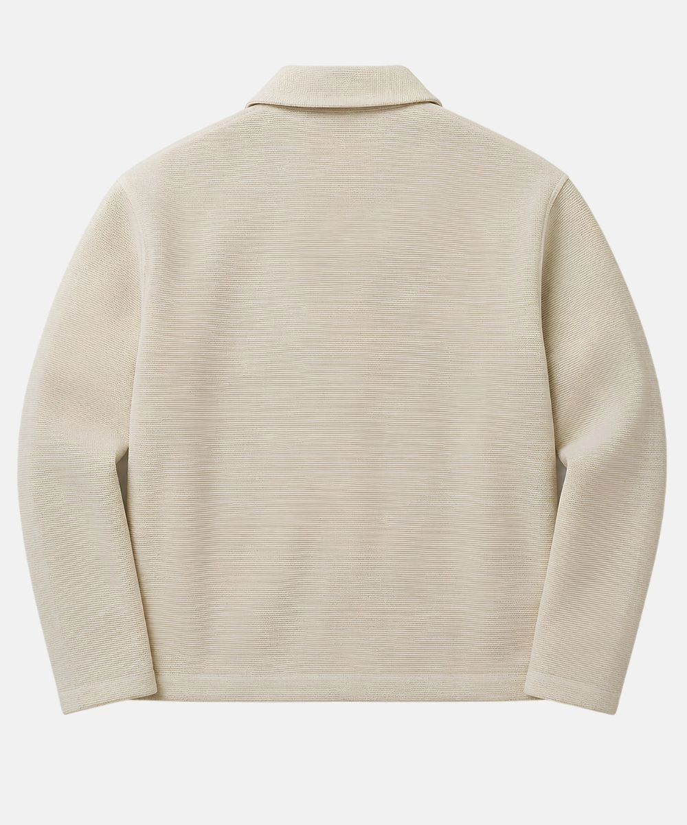 Victor Wembanyama Nike Atelier Total 90 France Paris Beige Jacket