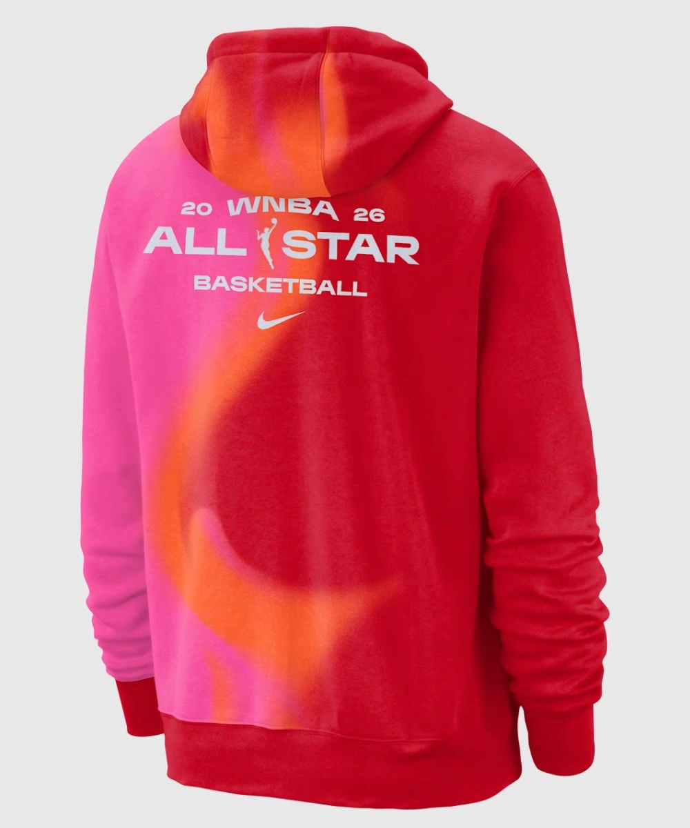 WNBA All-Star Weekend Basketball Hoodie Red