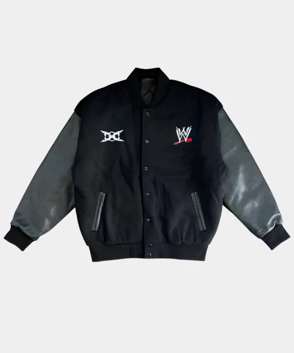 WWE Ken Carson Black Varsity Jacket