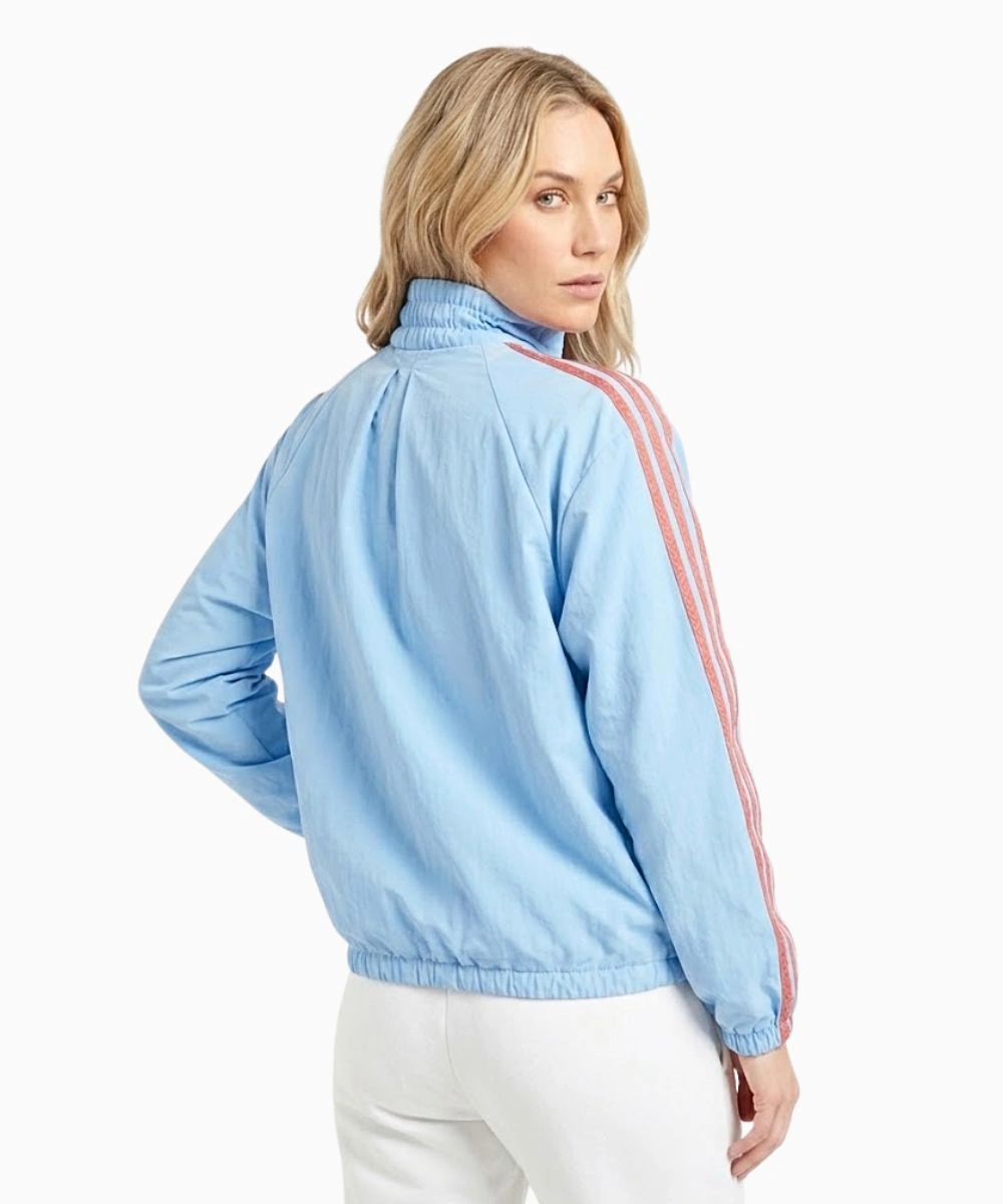 Women's 2026 Adidas Originals ASOS Over The Head Track Jacket Blue