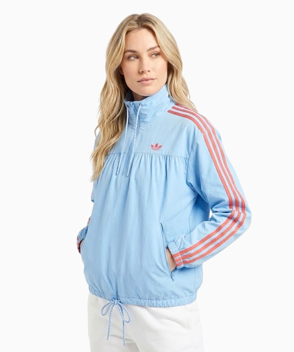 Women's 2026 Adidas Originals x ASOS Over The Head Track Jacket Blue