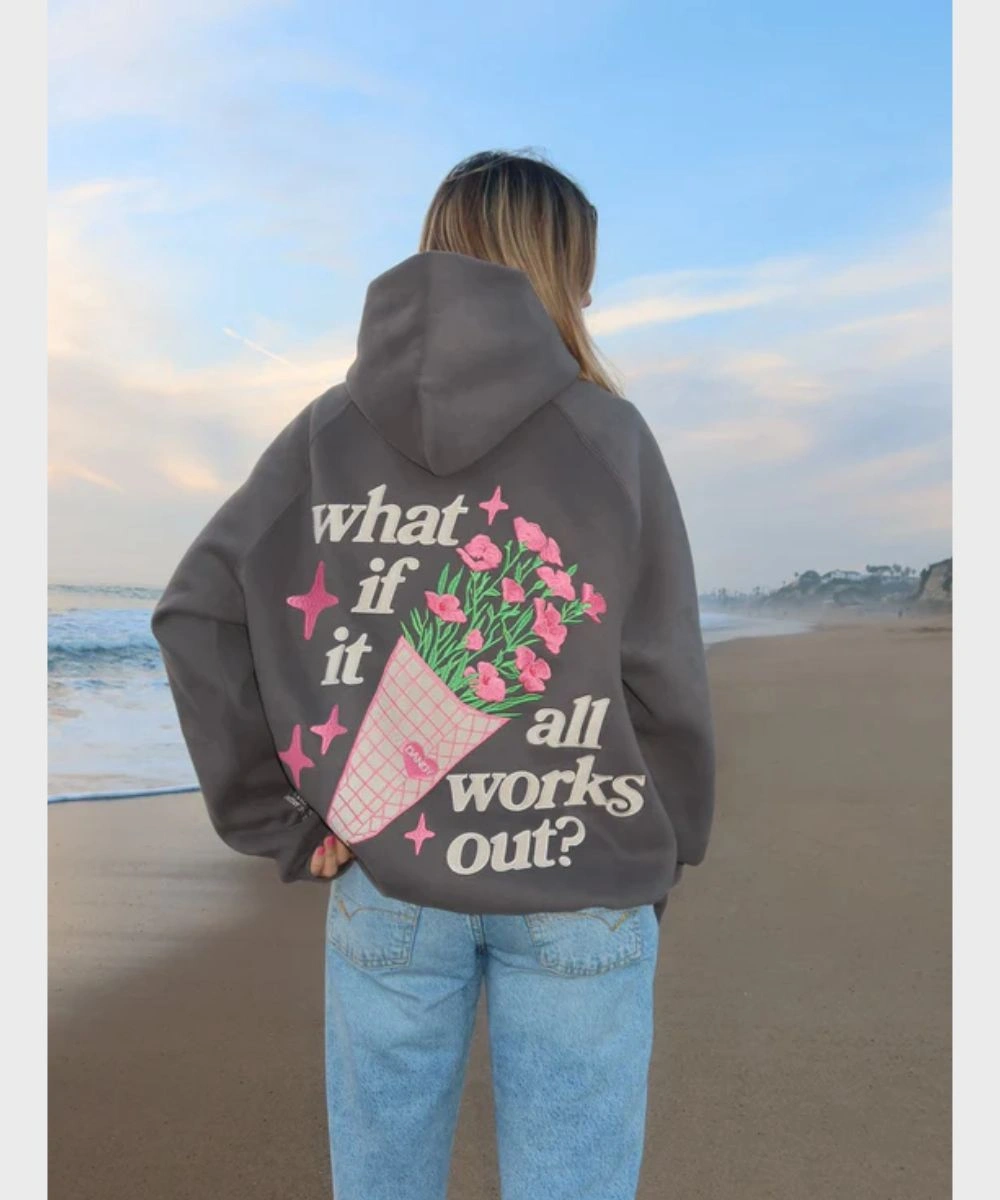 Women’s 2026 Dandy Worldwide Starbucks What If Oversized Lux Pullover Hoodie