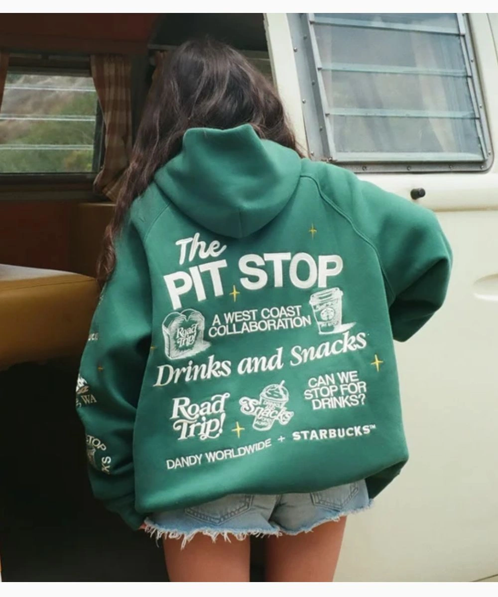Women's Dandy Worldwide Starbucks The Pit Stop Hoodie