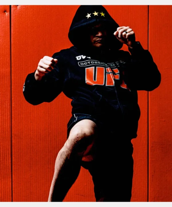 2026 Drake’s OVO UFC Hooded Jacket Black