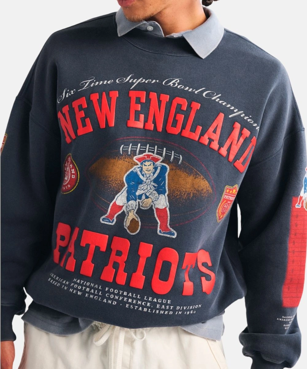Abercrombie & Fitch New England Patriots Sweatshirt