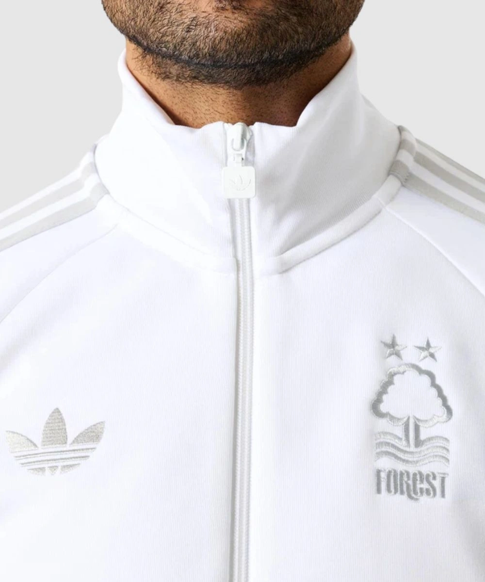 Adidas NFFC 26/27 Walk-Out Zip-Up White Jacket