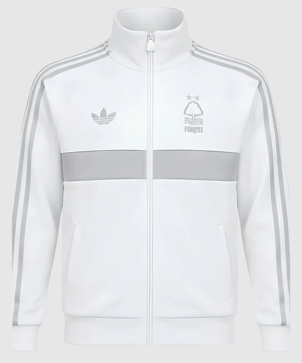 Adidas NFFC 26/27 Walk-Out Zip-Up White Track Jacket For Men & Women