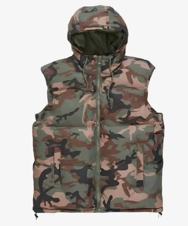 Bad Day 2026 Cameron Diaz Camo Hooded Vest