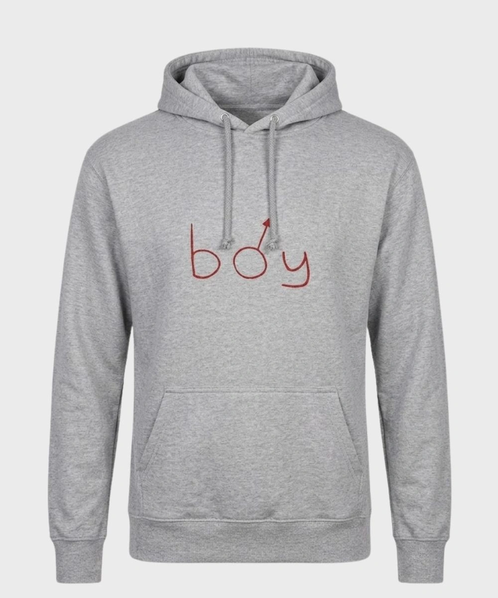 Boymoder Hoodie Grey