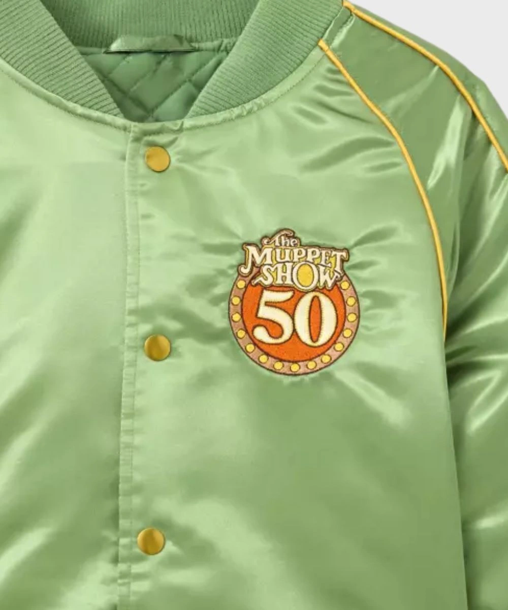 Disney 2026 The Muppet Show 50th Anniversary Satin Jacket