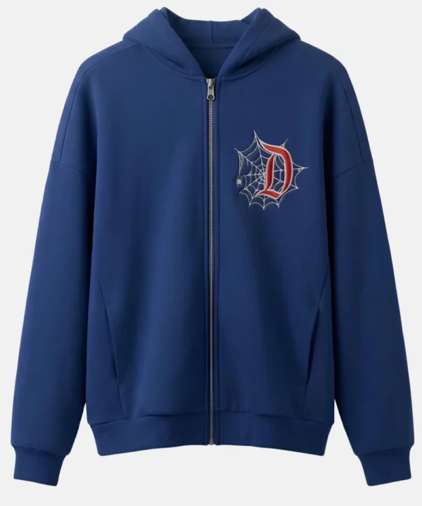 Disney Spider Man Hoodie Blue