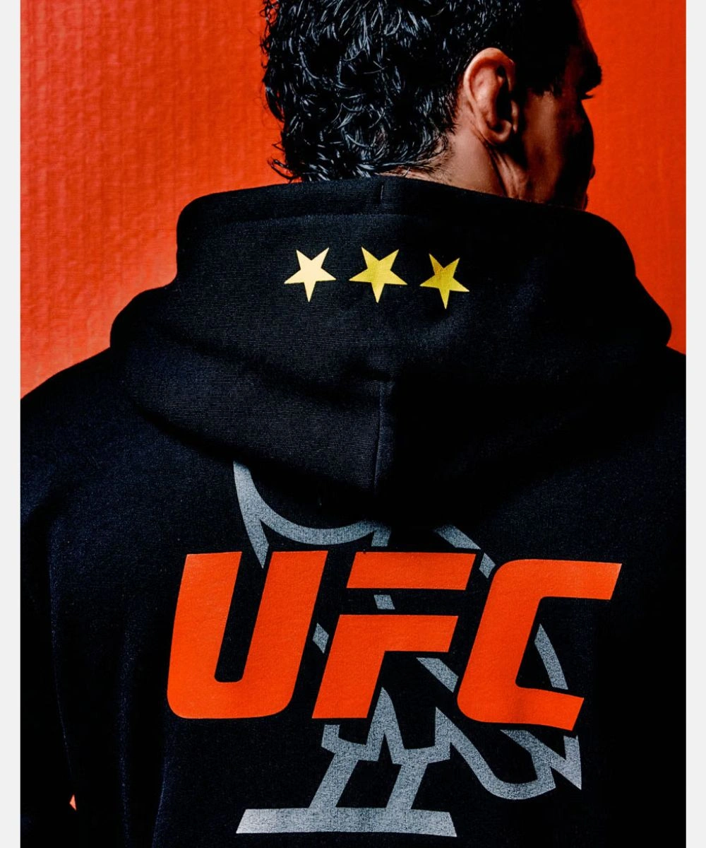 Drake’s OVO x UFC 2026 Black Hooded Jacket