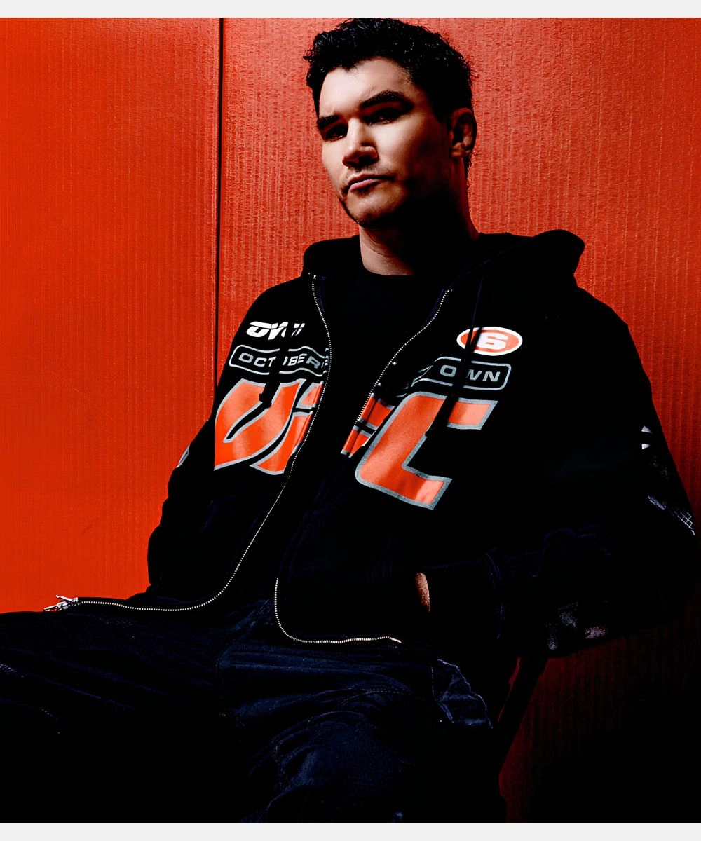 Drake’s OVO x UFC Black Hooded Jacket
