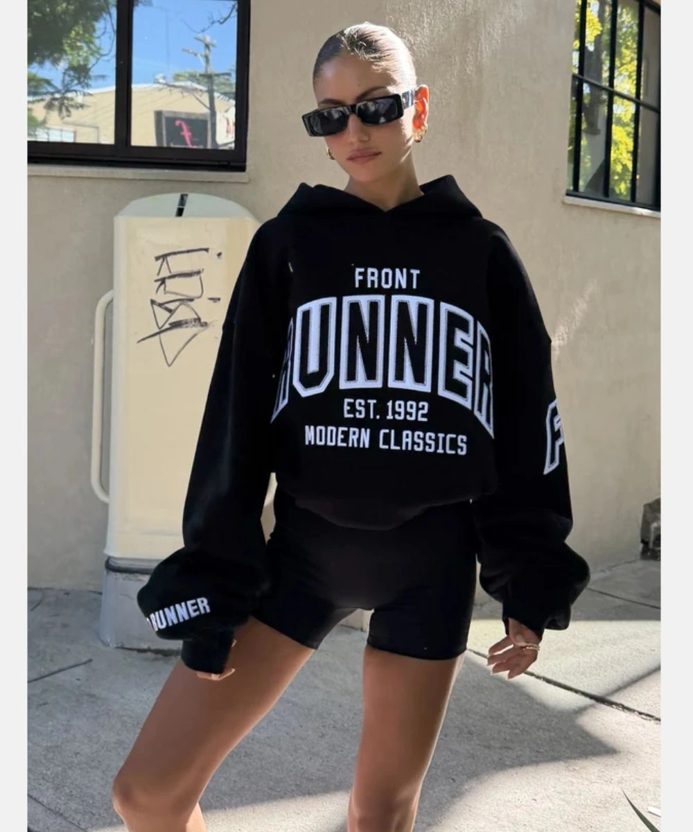 Front Runner Classic Front Black Hoodie