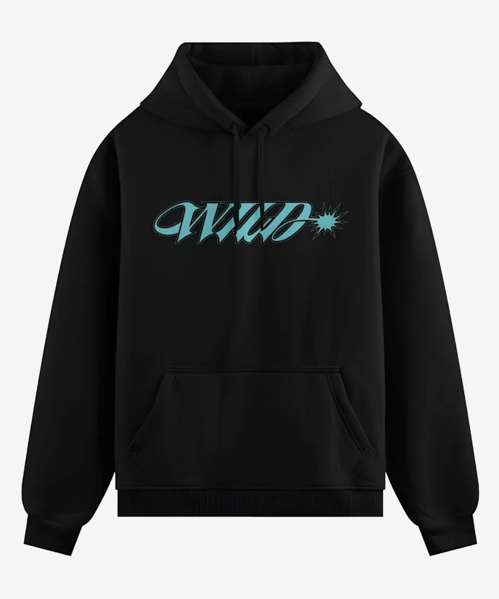 KATSEYE Kuromi WILD Hoodie Black