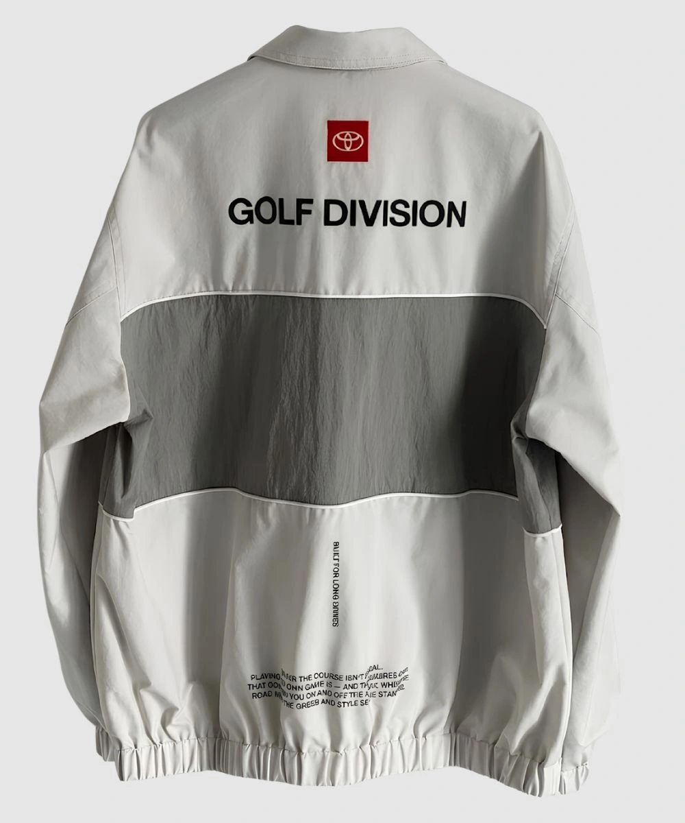 Men's 2026 Hypegolf x Toyota RAV4 Capsule Grey Zip-Up Jacket