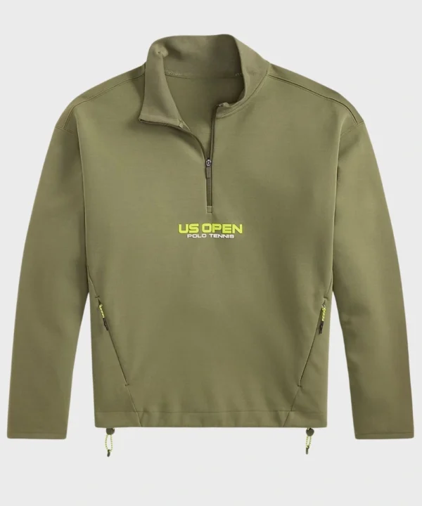 Men's US Open Tennis Championships Polo Ralph Lauren 2026 Big Fit Logo Green Sweatshirt