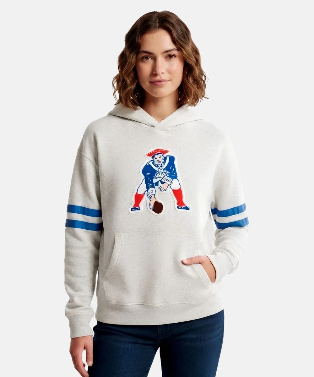 New England Patriots Abercrombie & Fitch Popover Hoodie
