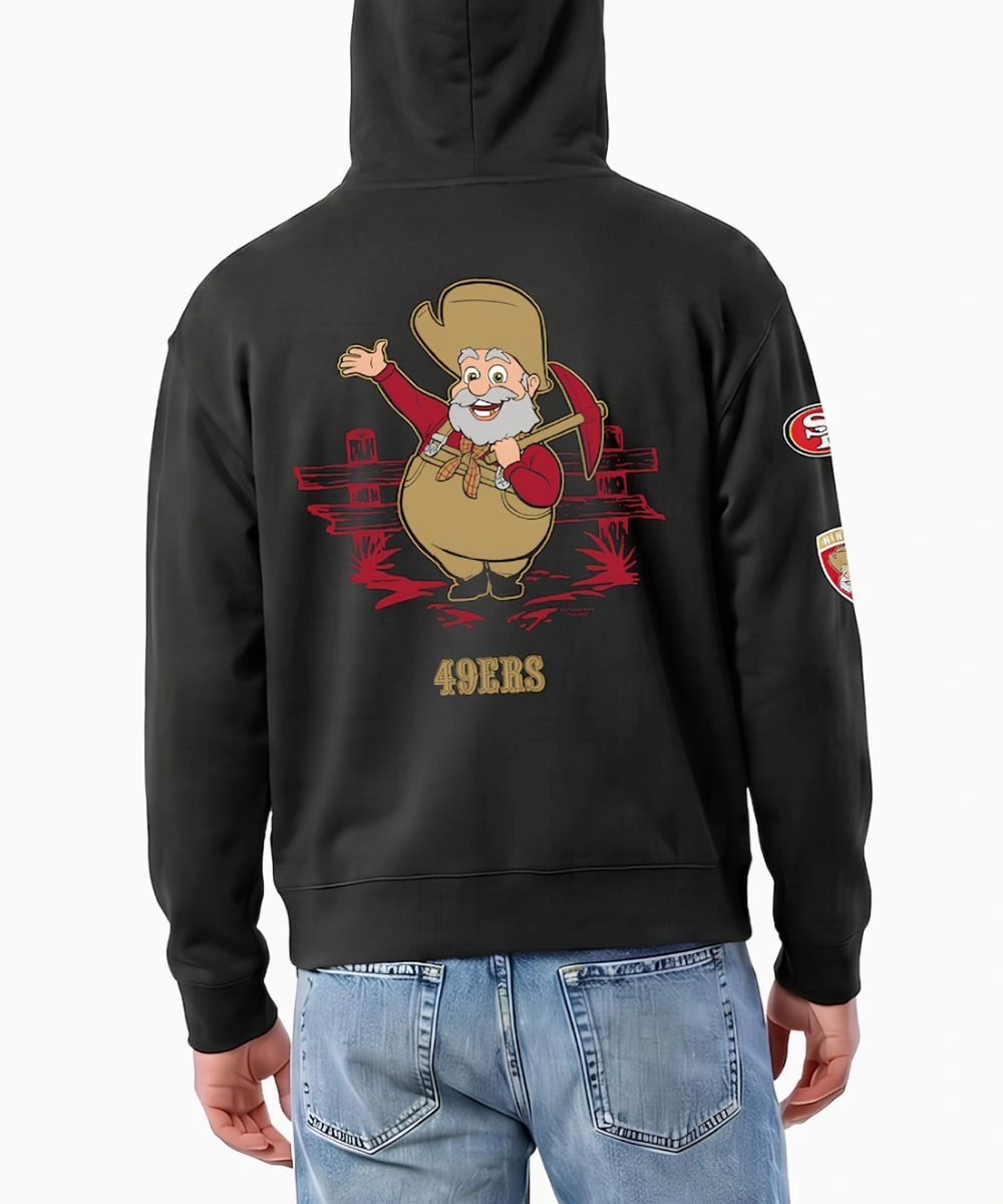 San Francisco 49ers Disney Champion Stinky Pete All-Star Full-Zip Hoodie Black