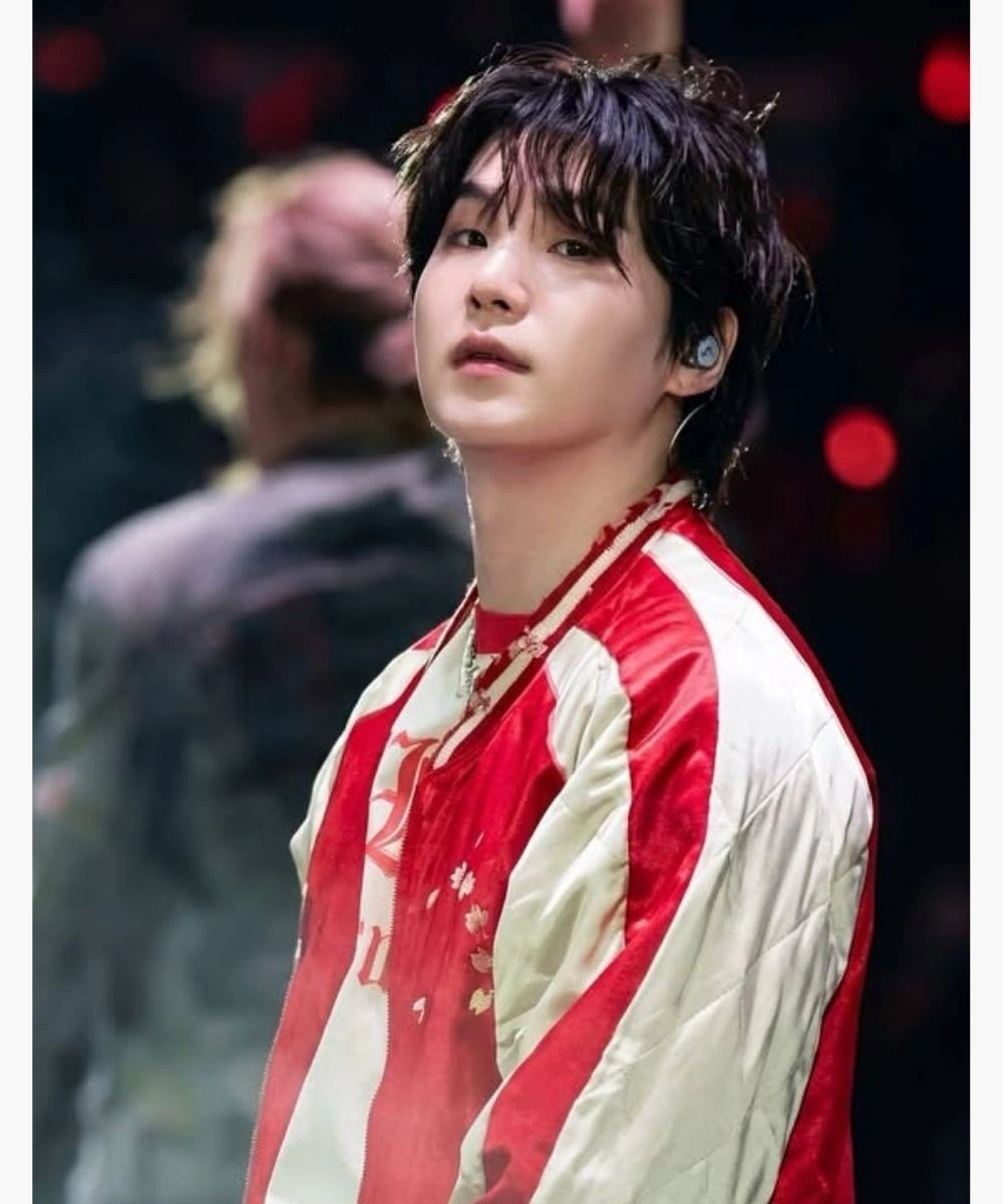 Suga ARIRANG Jacket Red