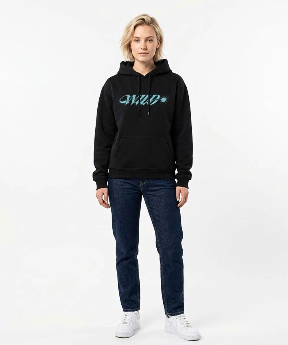 Women's 2026 KATSEYE x Kuromi WILD Black Hoodie