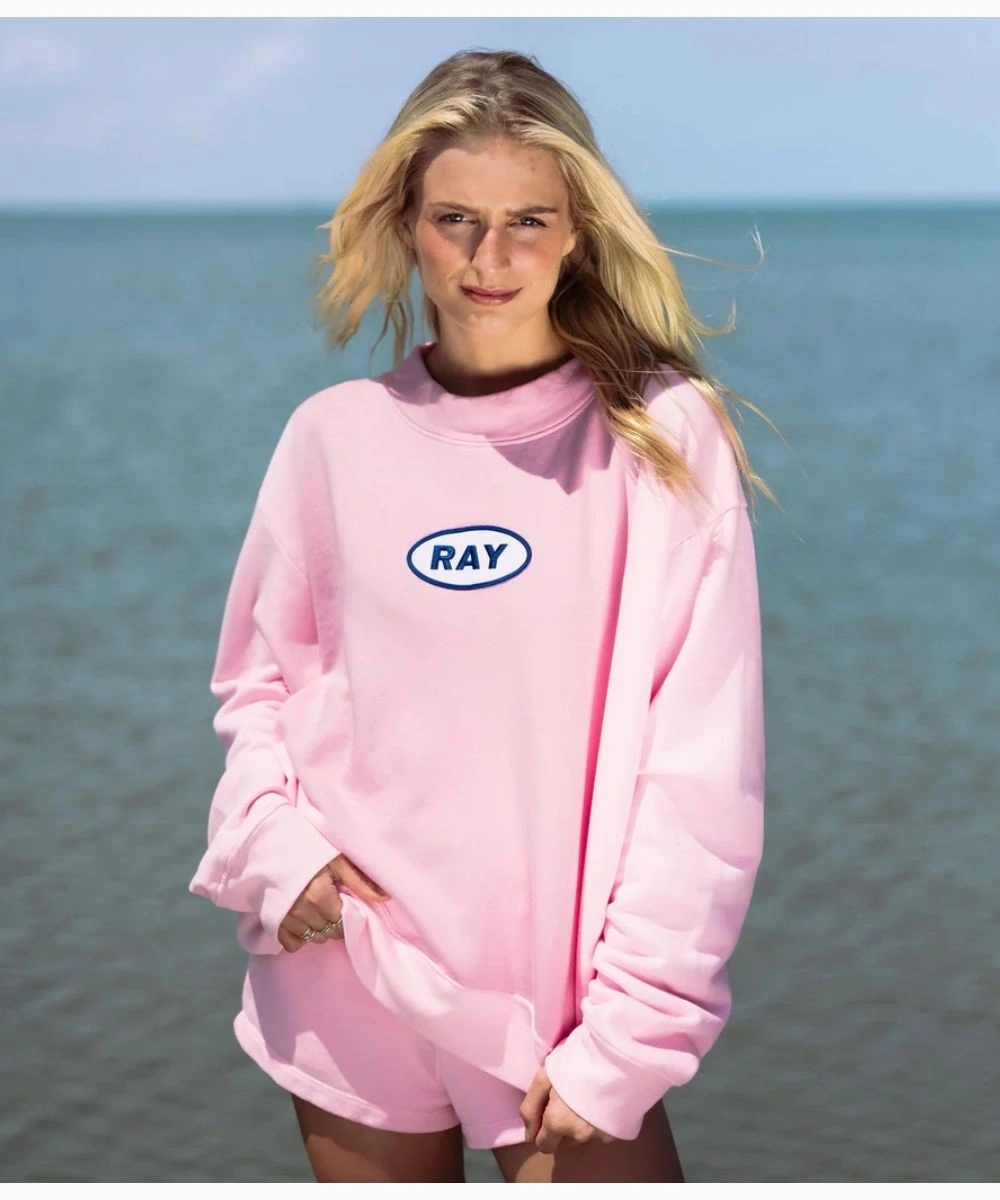 Women's 2026 Mossy Oak Mock Neck Oversized Sweatshirt